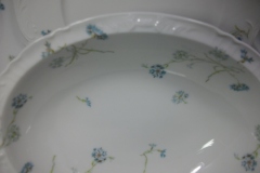 HAVILAND BLUE CORNFLOWER-  OVAL SERVING BOWL 9 7/8"  ..... https://www.jaapiesfinechinastore.com