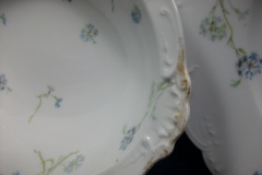 HAVILAND BLUE CORNFLOWER-  OVAL SERVING BOWL 9 7/8"  ..... https://www.jaapiesfinechinastore.com