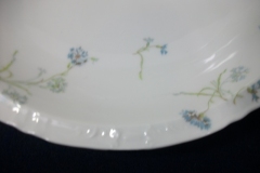 HAVILAND BLUE CORNFLOWER-  OVAL SERVING BOWL 9 7/8"  ..... https://www.jaapiesfinechinastore.com