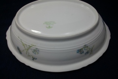 HAVILAND BLUE CORNFLOWER-  OVAL SERVING BOWL 9 7/8"  ..... https://www.jaapiesfinechinastore.com