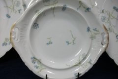 HAVILAND BLUE CORNFLOWER-  PLATE FOR COVERED BUTTER DISH ..... http://jaapiesfinechinastore.com