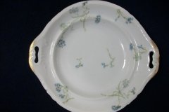HAVILAND BLUE CORNFLOWER-  PLATE FOR COVERED BUTTER DISH ..... http://jaapiesfinechinastore.com