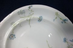 HAVILAND BLUE CORNFLOWER-  PLATE FOR COVERED BUTTER DISH ..... http://jaapiesfinechinastore.com