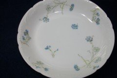 HAVILAND BLUE CORNFLOWER- COUPE SOUP BOWL    .....   http://jaapiesfinechinastore.com