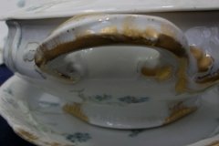 HAVILAND BLUE CORNFLOWER- COVERED SERVING BOWL #1 ..... http://jaapiesfinechinastore.com