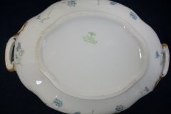HAVILAND BLUE CORNFLOWER- COVERED SERVING BOWL #1 ..... http://jaapiesfinechinastore.com