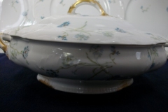 HAVILAND BLUE CORNFLOWER- COVERED SERVING BOWL #2 ..... https://www.jaapiesfinechinastore.com