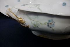 HAVILAND BLUE CORNFLOWER- COVERED SERVING BOWL #2 ..... https://www.jaapiesfinechinastore.com