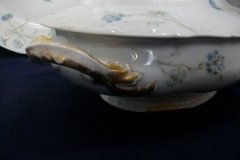 HAVILAND BLUE CORNFLOWER- COVERED SERVING BOWL #2 ..... http://jaapiesfinechinastore.com