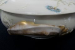 HAVILAND BLUE CORNFLOWER- COVERED SERVING BOWL #2 ..... http://jaapiesfinechinastore.com