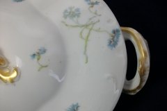 HAVILAND BLUE CORNFLOWER- COVERED SERVING BOWL #2 ..... http://jaapiesfinechinastore.com