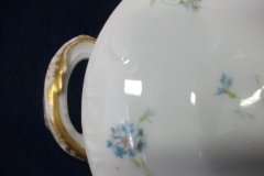 HAVILAND BLUE CORNFLOWER- COVERED SERVING BOWL #2 ..... http://jaapiesfinechinastore.com