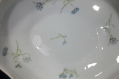 HAVILAND BLUE CORNFLOWER- COVERED SERVING BOWL #2 ..... https://www.jaapiesfinechinastore.com