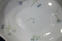 HAVILAND BLUE CORNFLOWER- COVERED SERVING BOWL #2 ..... http://jaapiesfinechinastore.com