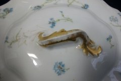 HAVILAND BLUE CORNFLOWER- COVERED SERVING BOWL #2 ..... http://jaapiesfinechinastore.com