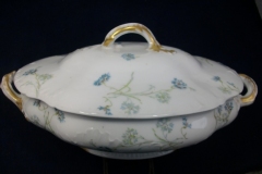 HAVILAND BLUE CORNFLOWER- COVERED SERVING BOWL #2 ..... https://www.jaapiesfinechinastore.com