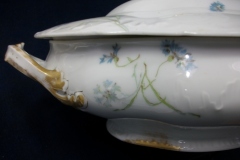 HAVILAND BLUE CORNFLOWER- COVERED SERVING BOWL #2 ..... https://www.jaapiesfinechinastore.com