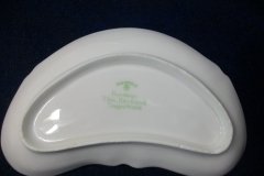 HAVILAND BLUE CORNFLOWER-   CRESCENT BONE DISH  ..... http://jaapiesfinechinastore.com