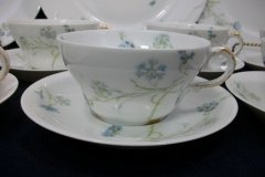 HAVILAND BLUE CORNFLOWER- CUP & SAUCER ..... http://jaapiesfinechinastore.com