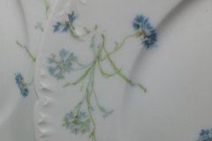 HAVILAND BLUE CORNFLOWER- DINNER PLATE 10 1/8" ..... http://jaapiesfinechinastore.com