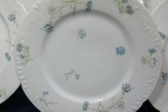 HAVILAND BLUE CORNFLOWER- LUNCHEON  PLATE 9 1/8" ..... http://jaapiesfinechinastore.com