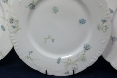 HAVILAND BLUE CORNFLOWER- LUNCHEON  PLATE 9 1/8" ..... http://jaapiesfinechinastore.com