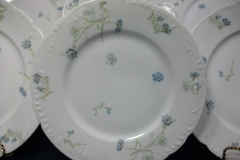 HAVILAND BLUE CORNFLOWER- LUNCHEON  PLATE 9 1/8" ..... https://www.jaapiesfinechinastore.com