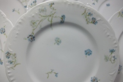 HAVILAND BLUE CORNFLOWER- LUNCHEON  PLATE 9 1/8" ..... https://www.jaapiesfinechinastore.com