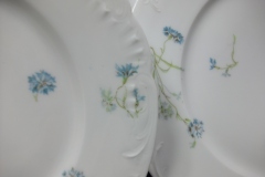 HAVILAND BLUE CORNFLOWER- LUNCHEON  PLATE 9 1/8" ..... https://www.jaapiesfinechinastore.com