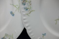 HAVILAND BLUE CORNFLOWER- LUNCHEON  PLATE 9 1/8" ..... http://jaapiesfinechinastore.com