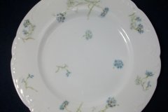 HAVILAND BLUE CORNFLOWER- LUNCHEON  PLATE 9 1/8" ..... http://jaapiesfinechinastore.com