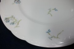 HAVILAND BLUE CORNFLOWER- LUNCHEON  PLATE 9 1/8" ..... http://jaapiesfinechinastore.com