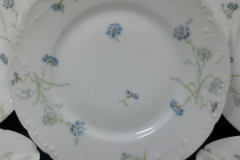 HAVILAND BLUE CORNFLOWER- SALAD PLATE 8 1/8" ..... https://www.jaapiesfinechinastore.com