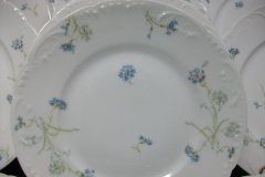 HAVILAND BLUE CORNFLOWER- SALAD PLATE 8 1/8" ..... http://jaapiesfinechinastore.com