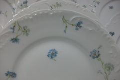 HAVILAND BLUE CORNFLOWER- SALAD PLATE 8 1/8" ..... https://www.jaapiesfinechinastore.com