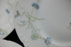 HAVILAND BLUE CORNFLOWER- SALAD PLATE 8 1/8" ..... https://www.jaapiesfinechinastore.com