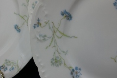 HAVILAND BLUE CORNFLOWER- SALAD PLATE 8 1/8" ..... https://www.jaapiesfinechinastore.com