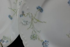 HAVILAND BLUE CORNFLOWER- SALAD PLATE 8 1/8" ..... http://jaapiesfinechinastore.com
