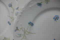 HAVILAND BLUE CORNFLOWER- SALAD PLATE 8 1/8" ..... http://jaapiesfinechinastore.com