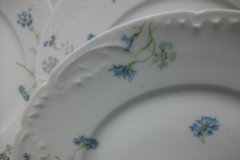 HAVILAND BLUE CORNFLOWER- SALAD PLATE 8 1/8" ..... http://jaapiesfinechinastore.com