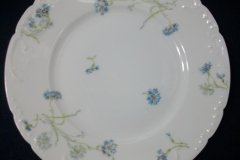 HAVILAND BLUE CORNFLOWER- SALAD PLATE 8 1/8" ..... http://jaapiesfinechinastore.com