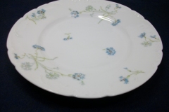 HAVILAND BLUE CORNFLOWER- SALAD PLATE 8 1/8" ..... https://www.jaapiesfinechinastore.com