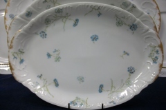 HAVILAND BLUE CORNFLOWER-  SERVING PLATTER 11 3/4"   ..... https://www.jaapiesfinechinastore.com