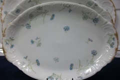 HAVILAND BLUE CORNFLOWER-  SERVING PLATTER 11 3/4"   ..... https://www.jaapiesfinechinastore.com