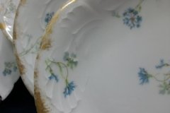 HAVILAND BLUE CORNFLOWER-  SERVING PLATTER 11 3/4"   ..... http://jaapiesfinechinastore.com