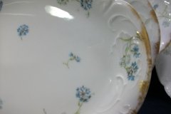 HAVILAND BLUE CORNFLOWER-  SERVING PLATTER 11 3/4"   ..... http://jaapiesfinechinastore.com