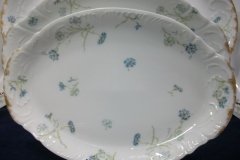 HAVILAND BLUE CORNFLOWER-  SERVING PLATTER 11 3/4"   ..... http://jaapiesfinechinastore.com