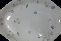 HAVILAND BLUE CORNFLOWER-  SERVING PLATTER 11 3/4"   ..... https://www.jaapiesfinechinastore.com