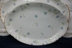 HAVILAND BLUE CORNFLOWER- SERVING PLATTER 14" ..... http://jaapiesfinechinastore.com