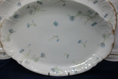 HAVILAND BLUE CORNFLOWER- SERVING PLATTER 14" ..... https://www.jaapiesfinechinastore.com